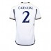 Billige Real Madrid Daniel Carvajal #2 Hjemmebane Fodboldtrøjer 2023-24 Kortærmet